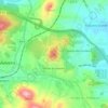 Mappa topografica Matoutinho, altitudine, rilievo