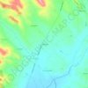 Mappa topografica La Garriguié, altitudine, rilievo