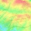 Mappa topografica Chaban, altitudine, rilievo