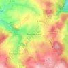 Mappa topografica Hartmannsdorf, altitudine, rilievo