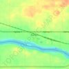 Mappa topografica Barwick, altitudine, rilievo
