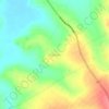 Mappa topografica Waondo, altitudine, rilievo
