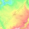 Mappa topografica La Floresta, altitudine, rilievo