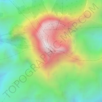Mappa topografica Imbabura, altitudine, rilievo