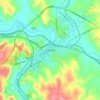 Mappa topografica Northam, altitudine, rilievo