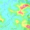 Mappa topografica Dunvegan, altitudine, rilievo