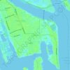 Mappa topografica Edakochi, altitudine, rilievo