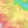 Mappa topografica Chooralmala, altitudine, rilievo