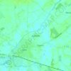 Mappa topografica Aperfeld, altitudine, rilievo