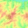 Mappa topografica Les Fossés Ayrault, altitudine, rilievo