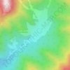 Mappa topografica Prato di Campoli, altitudine, rilievo