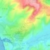 Mappa topografica Hameau de Raventhun, altitudine, rilievo