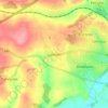 Mappa topografica Laleston, altitudine, rilievo
