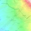 Mappa topografica Piscotuna, altitudine, rilievo