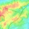Mappa topografica Diependaal, altitudine, rilievo