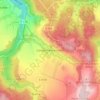 Mappa topografica Langenhennersdorf, altitudine, rilievo