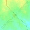 Mappa topografica El Patio, altitudine, rilievo