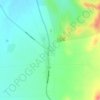 Mappa topografica Hallett, altitudine, rilievo