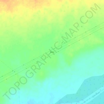 Mappa topografica Kofa, altitudine, rilievo