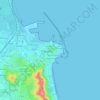 Mappa topografica Ferriata, altitudine, rilievo