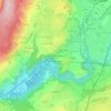Mappa topografica Les Petites Combes, altitudine, rilievo