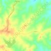 Mappa topografica Saran, altitudine, rilievo