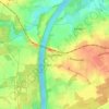 Mappa topografica Grünental, altitudine, rilievo