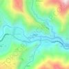 Mappa topografica Lligñay, altitudine, rilievo