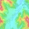 Mappa topografica Ambra, altitudine, rilievo