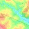 Mappa topografica Sítio Santa Cruz, altitudine, rilievo