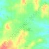 Mappa topografica Peaster, altitudine, rilievo