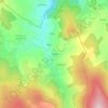Mappa topografica La Molle, altitudine, rilievo