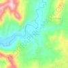 Mappa topografica San Antonio, altitudine, rilievo