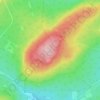 Mappa topografica Opel, altitudine, rilievo