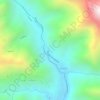 Mappa topografica Centro de Atención y Valoración de Fauna Silvestre CAV CORTOLIMA, altitudine, rilievo