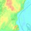 Mappa topografica La Palma, altitudine, rilievo