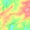 Mappa topografica Isigny, altitudine, rilievo
