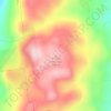 Mappa topografica French Mountain, altitudine, rilievo