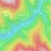 Mappa topografica Gresta, altitudine, rilievo