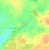 Mappa topografica Groß Rünz, altitudine, rilievo
