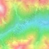 Mappa topografica Campioli, altitudine, rilievo