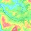 Mappa topografica La Llama, altitudine, rilievo