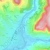 Mappa topografica Choisy, altitudine, rilievo
