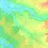 Mappa topografica Au cerisier la bosse, altitudine, rilievo