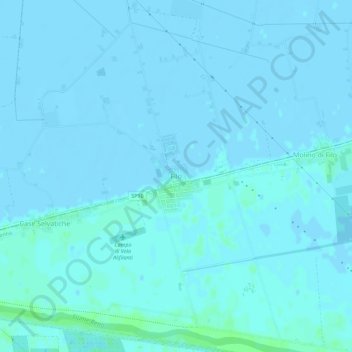 Mappa topografica Filo, altitudine, rilievo