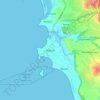 Mappa topografica Malvan, altitudine, rilievo