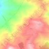 Mappa topografica Fallascoso, altitudine, rilievo
