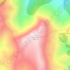 Mappa topografica Νεράιδα, altitudine, rilievo