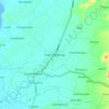 Mappa topografica Santo Domingo, altitudine, rilievo