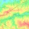 Mappa topografica Otrange, altitudine, rilievo